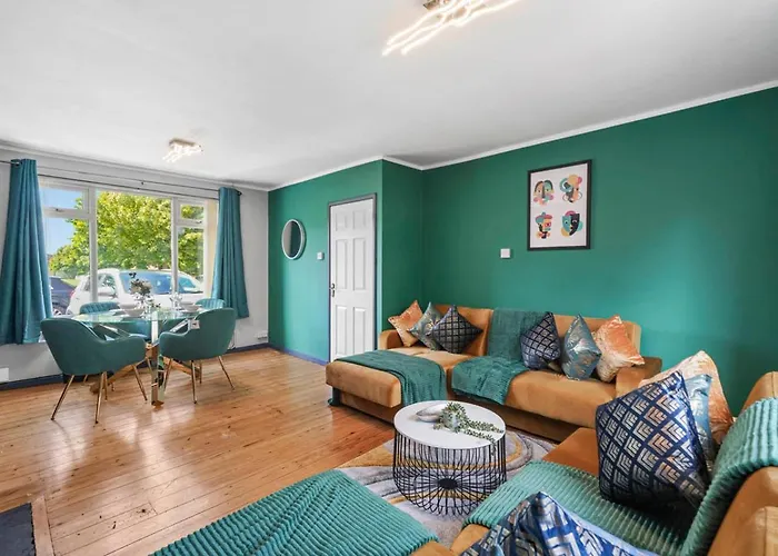 Spacious Luxury Garden House Free Parking Feriehus Bristol